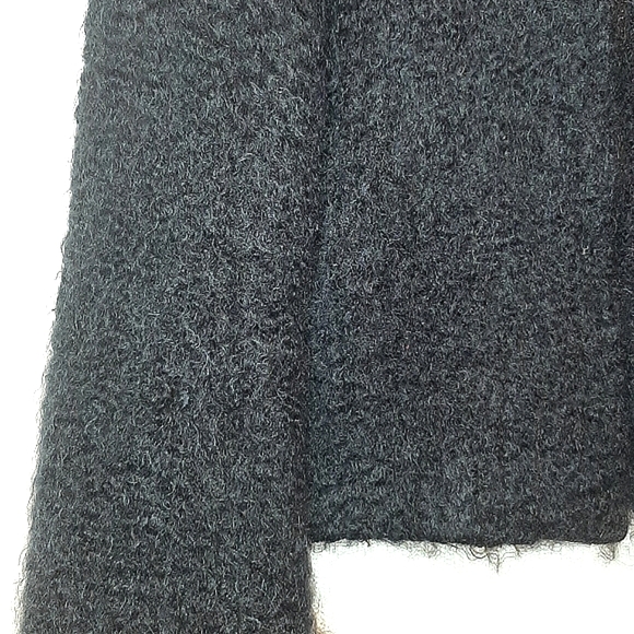 ELEY KISHIMOTO |  Black, Mohair Wool Short Jacket - Picture 8 of 13